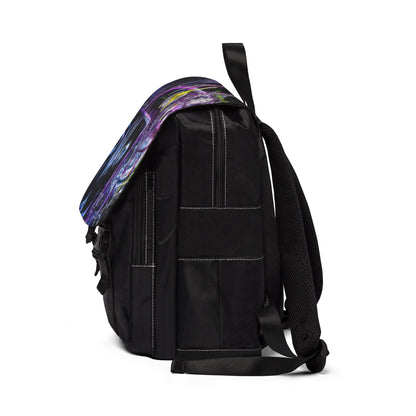 "Leaking up" Flap Backpack