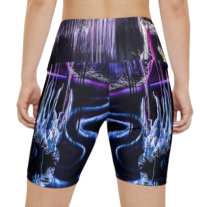 "Leaking up" Workout Shorts