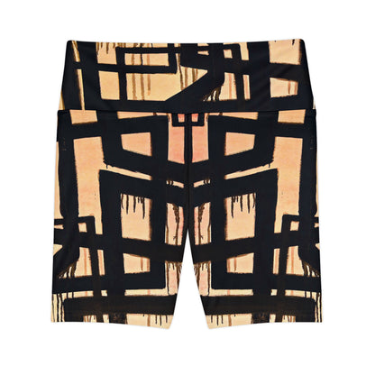 "Leaky Frames" Workout Shorts