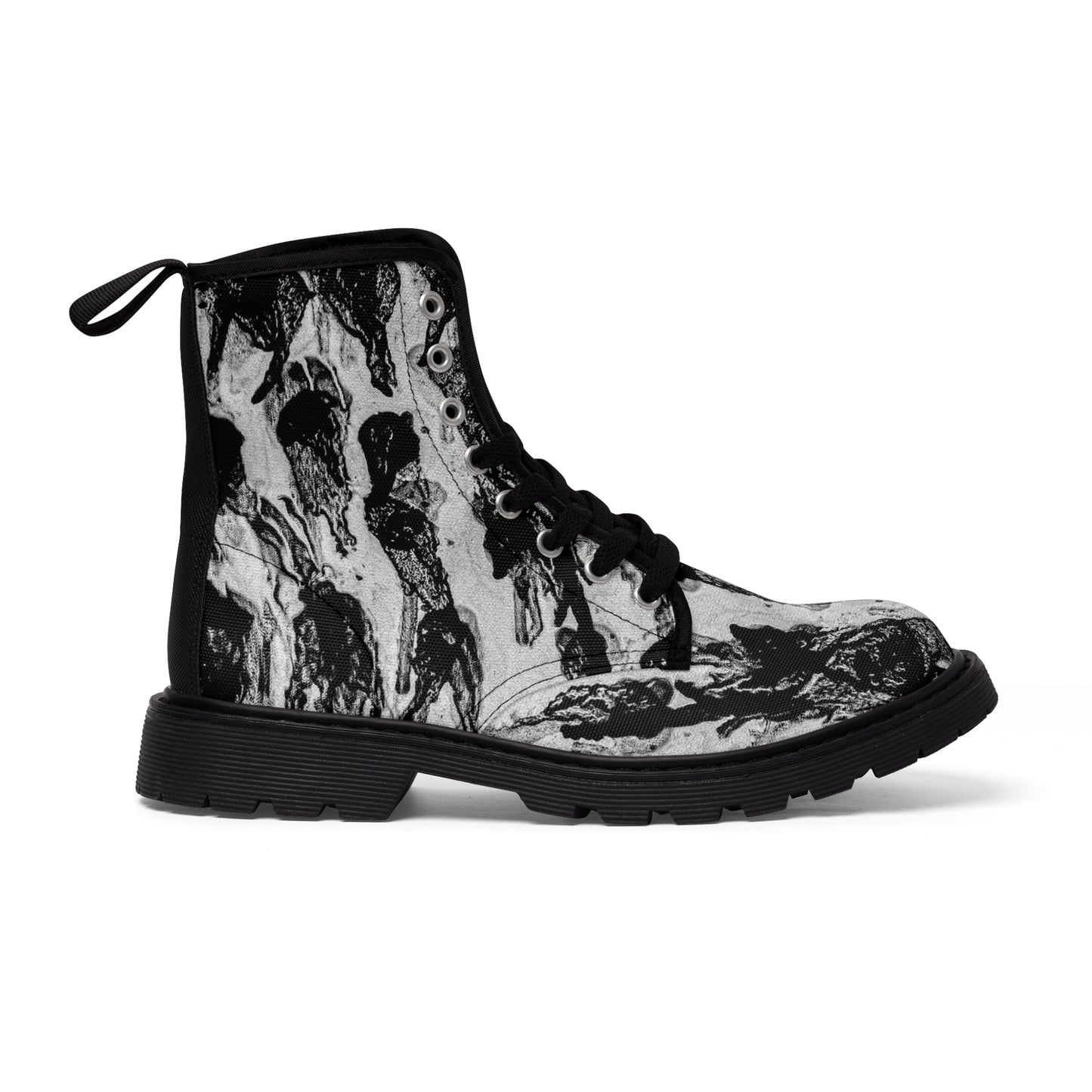 "Untitled" Women's Canvas Boots