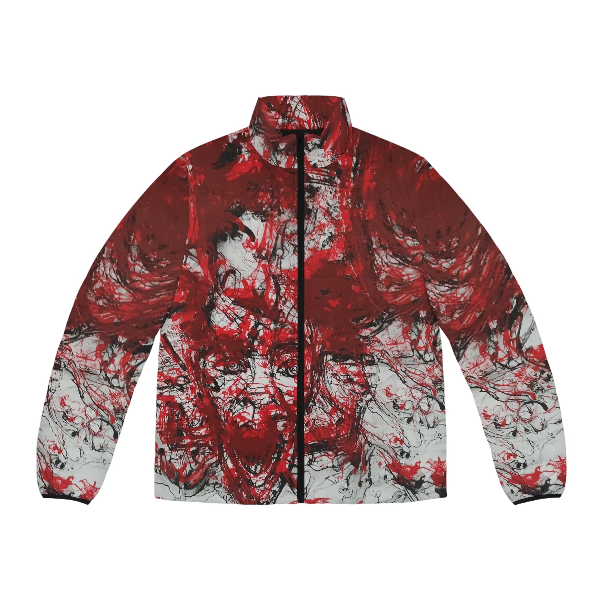 "The Scream" Puffer Jacket - MateART