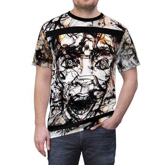 "The Scream" T- Shirt - Black - MateART
