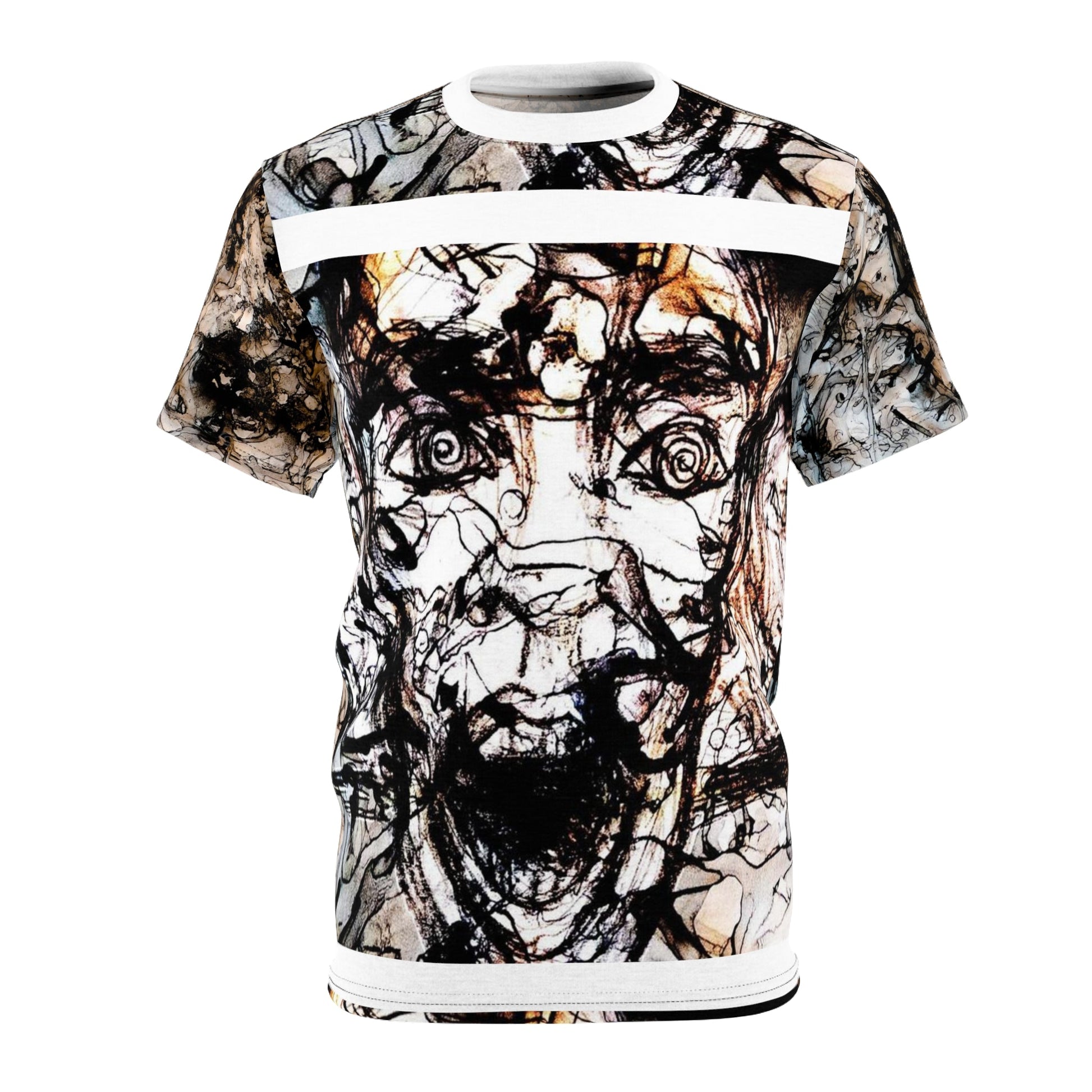 "The Scream" T- Shirt White - MateART